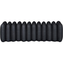  Color_Black -- Meridian Atticus Vegan Leather Upholstered Bench IMAGE 3