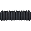 Meridian Atticus Black Vegan Leather Bench IMAGE 3
