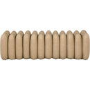  Color_Tan -- Atticus Tan Vegan Leather Upholstered Bench IMAGE 3