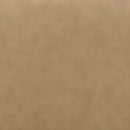 Meridian Atticus Tan Vegan Leather Bench IMAGE 6