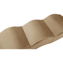  Color_Beige -- Meridian Wave Velvet Upholstered Bench IMAGE 7