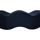  Color_Navy -- Wave Navy Velvet Upholstered Bench IMAGE 8