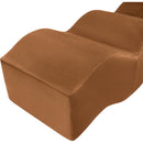  Color_Saddle -- Wave Saddle Velvet Upholstered Bench IMAGE 11