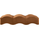  Color_Saddle -- Wave Saddle Velvet Upholstered Bench IMAGE 4