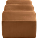  Color_Saddle -- Wave Saddle Velvet Upholstered Bench IMAGE 5