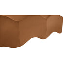  Color_Saddle -- Wave Saddle Velvet Upholstered Bench IMAGE 9