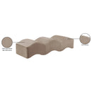  Color_Taupe -- Wave Taupe Velvet Upholstered Bench IMAGE 13