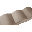  Color_Taupe -- Wave Taupe Velvet Upholstered Bench IMAGE 7