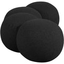  Color_Black -- Apollo Black Boucle Fabric Upholstered Bench IMAGE 5