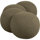  Color_Olive -- Apollo Olive Boucle Fabric Upholstered Bench IMAGE 5