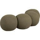  Color_Olive -- Apollo Olive Boucle Fabric Upholstered Bench IMAGE 6