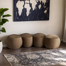  Color_Beige -- Meridian Apollo Velvet Upholstered Bench IMAGE 2