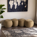  Color_Camel -- Apollo Camel Velvet Upholstered Bench IMAGE 2