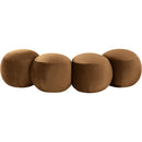  Color_Saddle -- Apollo Saddle Velvet Upholstered Bench IMAGE 4