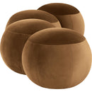  Color_Saddle -- Apollo Saddle Velvet Upholstered Bench IMAGE 5