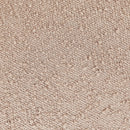 Meridian Apollo Beige Boucle Fabric Bench IMAGE 8