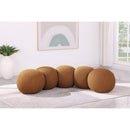 Color_Saddle -- Apollo Saddle Boucle Fabric Upholstered Bench IMAGE 2