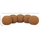  Color_Saddle -- Apollo Saddle Boucle Fabric Upholstered Bench IMAGE 9