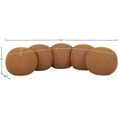 Meridian Apollo Saddle Boucle Fabric Bench IMAGE 9