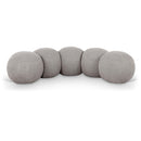  Color_Taupe -- Apollo Taupe Boucle Fabric Upholstered Bench IMAGE 1