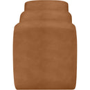  Color_Cognac -- Willow Cognac Vegan Leather Upholstered Bench IMAGE 4