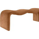  Color_Cognac -- Willow Cognac Vegan Leather Upholstered Bench IMAGE 8