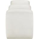  Color_Cream -- Willow Cream Vegan Leather Upholstered Bench IMAGE 4