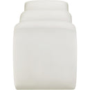 Meridian Willow Cream Vegan Leather Bench IMAGE 4