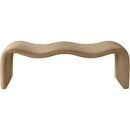  Color_Tan -- Willow Tan Vegan Leather Upholstered Bench IMAGE 3