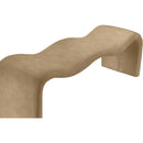  Color_Tan -- Willow Tan Vegan Leather Upholstered Bench IMAGE 7