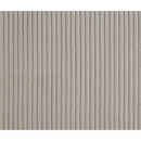 Meridian Willow Beige Corduroy Fabric Bench IMAGE 9