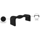  Color_Black -- Willow Black Corduroy Fabric Upholstered Bench IMAGE 11