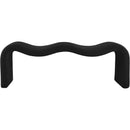  Color_Black -- Willow Black Corduroy Fabric Upholstered Bench IMAGE 3