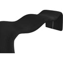  Color_Black -- Willow Black Corduroy Fabric Upholstered Bench IMAGE 7