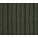 Meridian Willow Green Corduroy Fabric Bench IMAGE 9