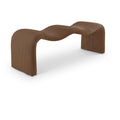  Color_Saddle -- Willow Saddle Corduroy Fabric Upholstered Bench IMAGE 1