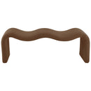  Color_Saddle -- Willow Saddle Corduroy Fabric Upholstered Bench IMAGE 3