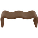  Color_Saddle -- Willow Saddle Corduroy Fabric Upholstered Bench IMAGE 5