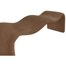  Color_Saddle -- Willow Saddle Corduroy Fabric Upholstered Bench IMAGE 7