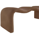  Color_Saddle -- Willow Saddle Corduroy Fabric Upholstered Bench IMAGE 8