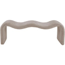 Meridian Willow Beige Chenille Fabric Bench IMAGE 3