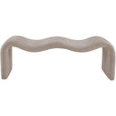  Color_Beige -- Meridian Willow Chenille Fabric Upholstered Bench IMAGE 3