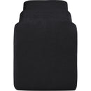  Color_Black -- Willow Black Chenille Fabric Upholstered Bench IMAGE 4