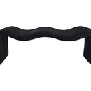  Color_Black -- Willow Black Chenille Fabric Upholstered Bench IMAGE 8