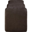  Color_Brown -- Willow Brown Chenille Fabric Upholstered Bench IMAGE 4