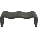  Color_Grey -- Willow Grey Chenille Fabric Upholstered Bench IMAGE 5