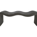 Color_Grey -- Willow Grey Chenille Fabric Upholstered Bench IMAGE 8
