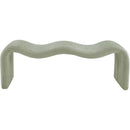 Meridian Willow Mint Chenille Fabric Bench IMAGE 3