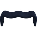  Color_Navy -- Willow Navy Chenille Fabric Upholstered Bench IMAGE 5