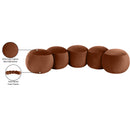  Color_Cognac -- Apollo Cognac Velvet Upholstered Bench IMAGE 10